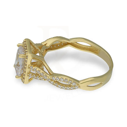 Gold Solitaire Ring 18Kt - Fkjrn18K5177 Rings