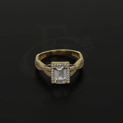 Gold Solitaire Ring 18Kt - Fkjrn18K5177 Rings