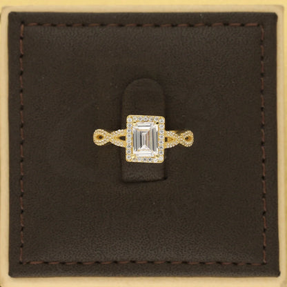 Gold Solitaire Ring 18Kt - Fkjrn18K5177 Rings