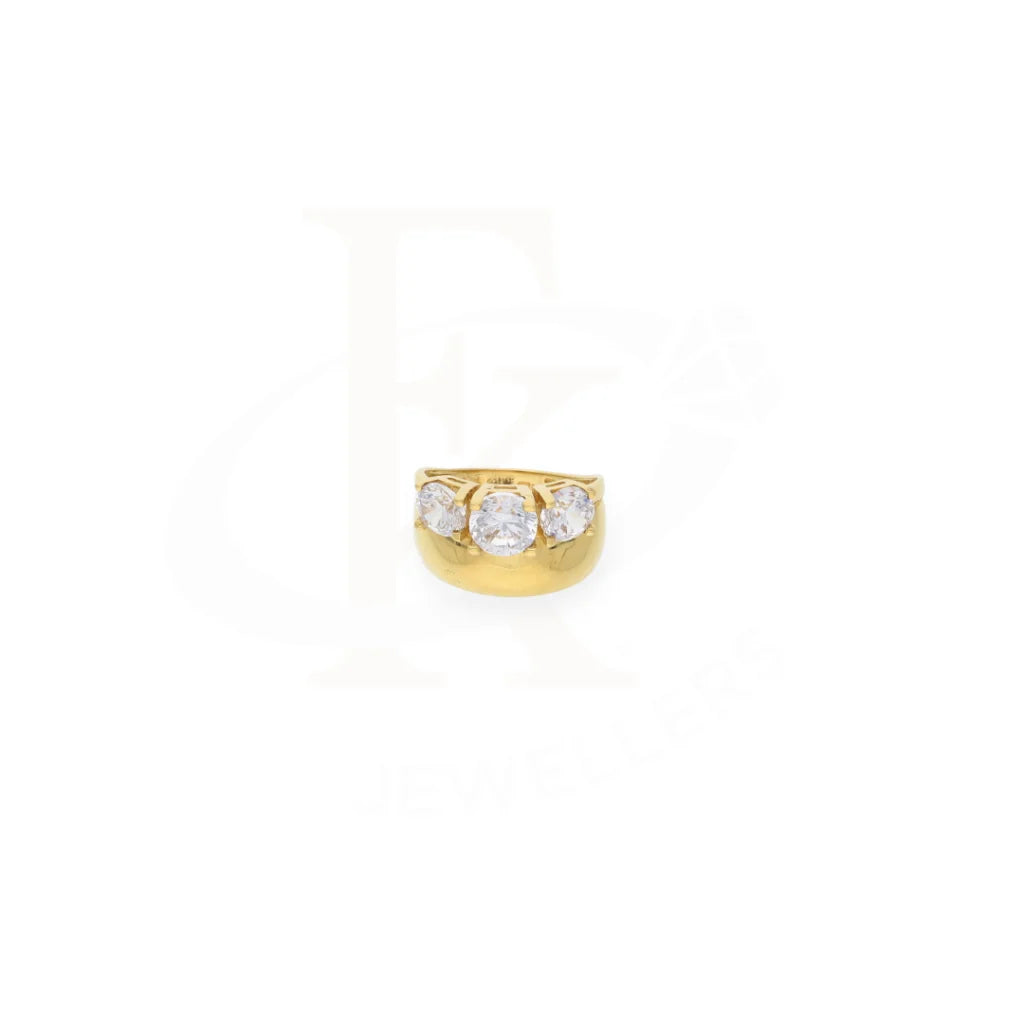 Solitaire Gold Ring 18Kt - Fkjrn18K7894 Rings