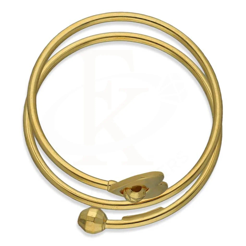 Gold Spiral With Heart Ring 18Kt - Fkjrn18K3420 Rings