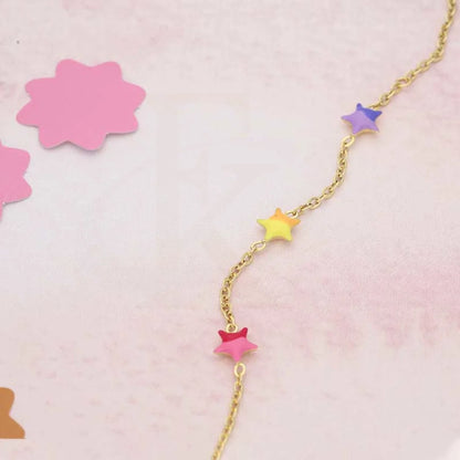 Gold Star Shaped Baby Bracelet 18Kt - Fkjbrl18K2983 Bracelets