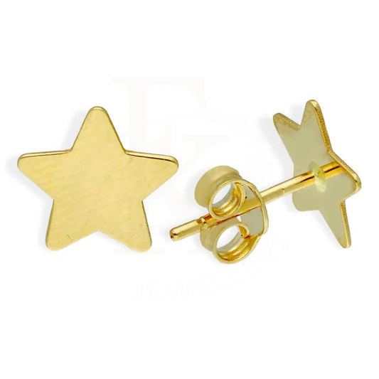 Gold Star Stud Earrings 18Kt - Fkjern18K2778