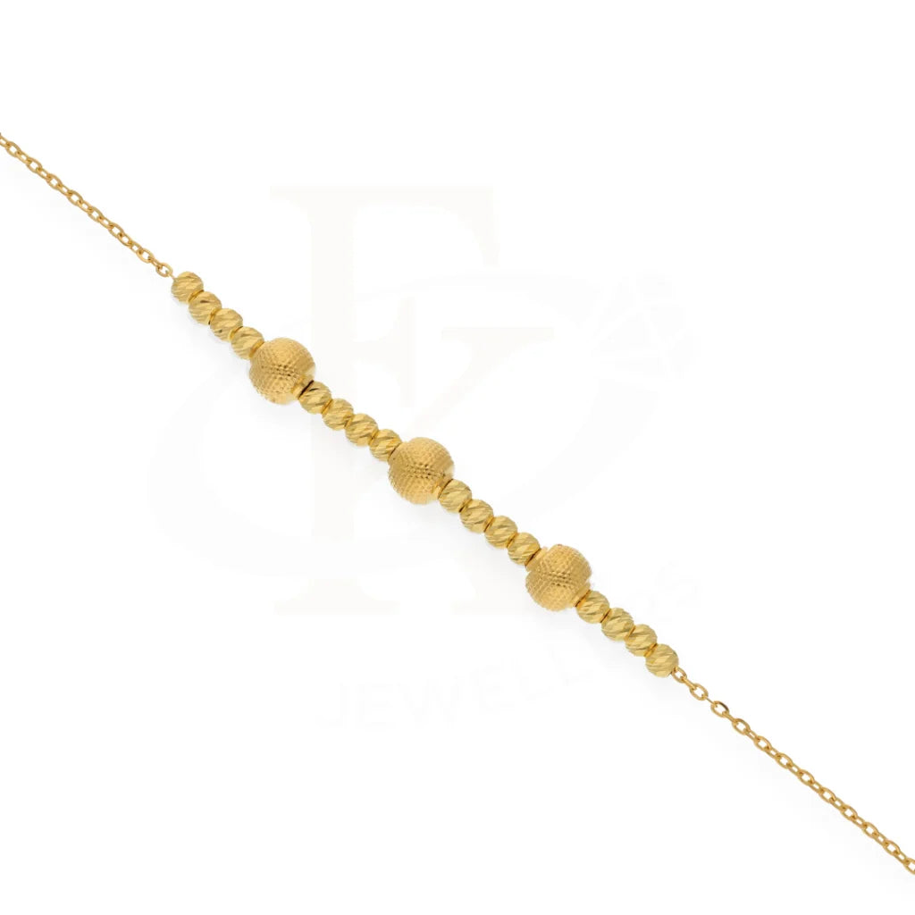 Gold Stone Studded Bracelet 21Kt - Fkjbrl21Km8150 Bracelets