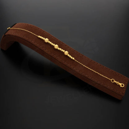 Gold Stone Studded Bracelet 21Kt - Fkjbrl21Km8150 Bracelets