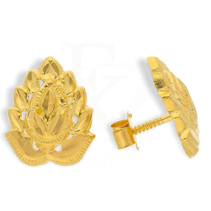 Gold Stud Earrings 18Kt - Fkjern1385