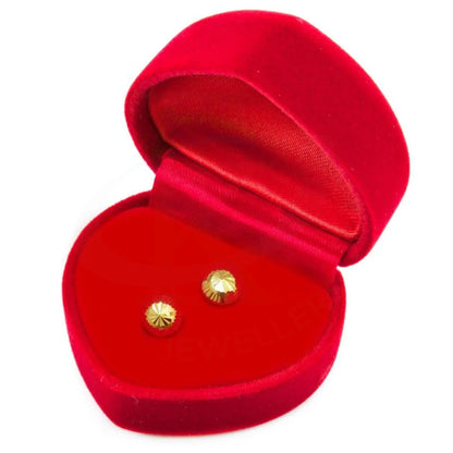 Gold Stud Earrings 18Kt - Fkjern1402