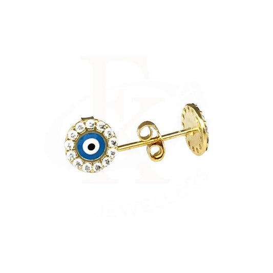 Gold Stud Earrings 18Kt - Fkjern1550