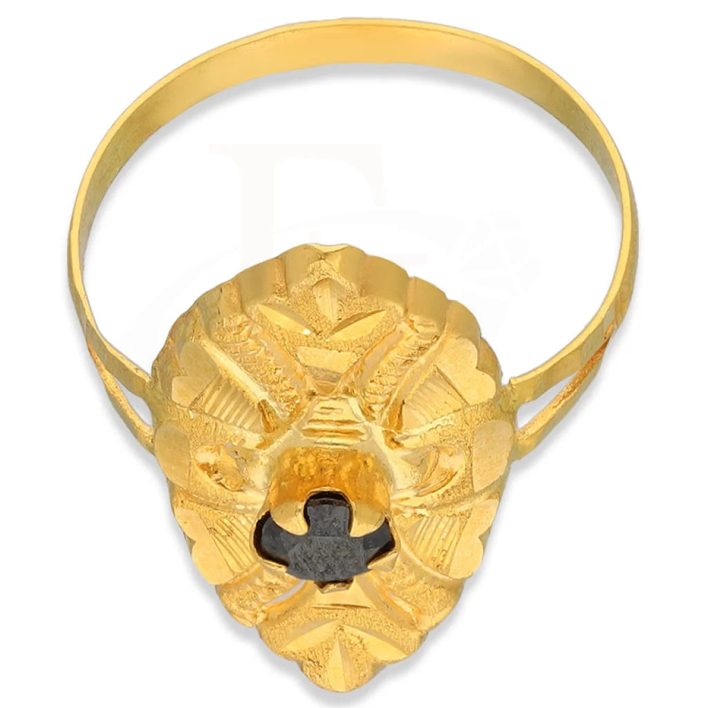 Gold Symmetry Ring 22Kt - Fkjrn22K3885 Rings