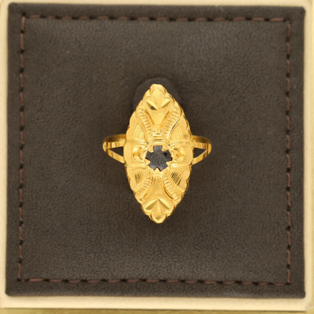 Gold Symmetry Ring 22Kt - Fkjrn22K3885 Rings