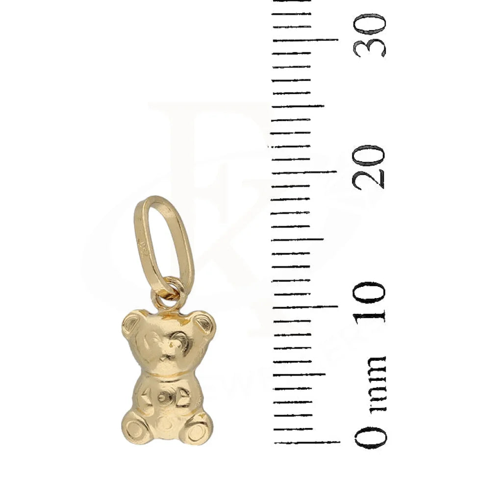 Gold Teddy Bear Pendant 18Kt - Fkjpnd18K5454 Pendants