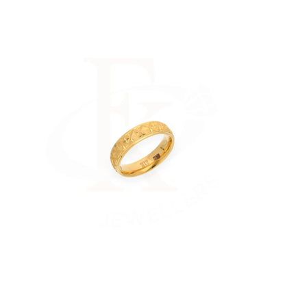 Gold Toned Ring 21Kt - Fkjrn21Km7992 Rings