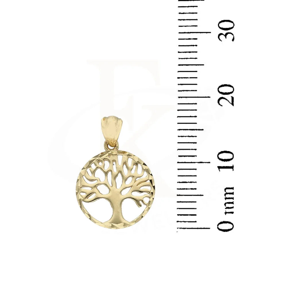 Gold Tree Pendant Set (Necklace And Earrings) 18Kt - Fkjnklst18K5246 Sets