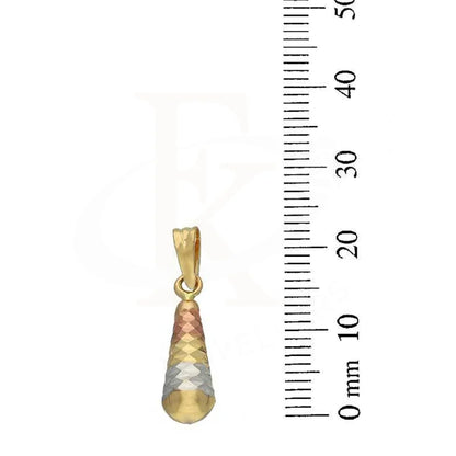 Gold Tri Tone Pendant 18Kt - Fkjpnd18K2815 Pendants