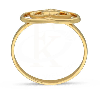 Gold Triple Hearts Shaped Ring 18Kt - Fkjrn18K3758 Rings