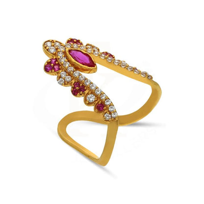 Gold Vanki Ring 22Kt - Fkjrn22K2803 Rings