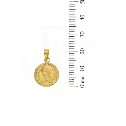 Gold Victoria Coin Necklace (Chain With Pendant) 18Kt - Fkjnkl18K2393 Necklaces