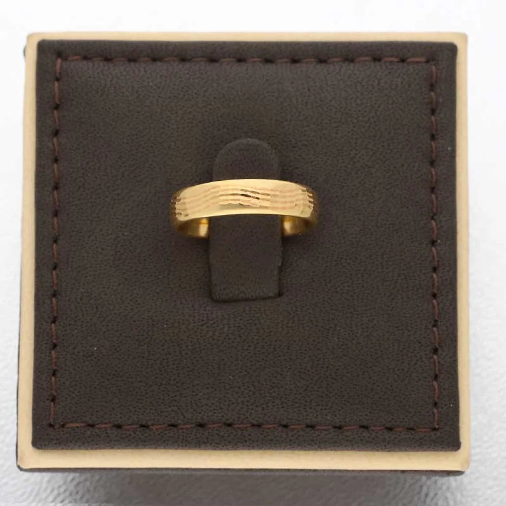 خاتم زفاف من الذهب عيار 18 قيراطًا - Fkjrn18K3679