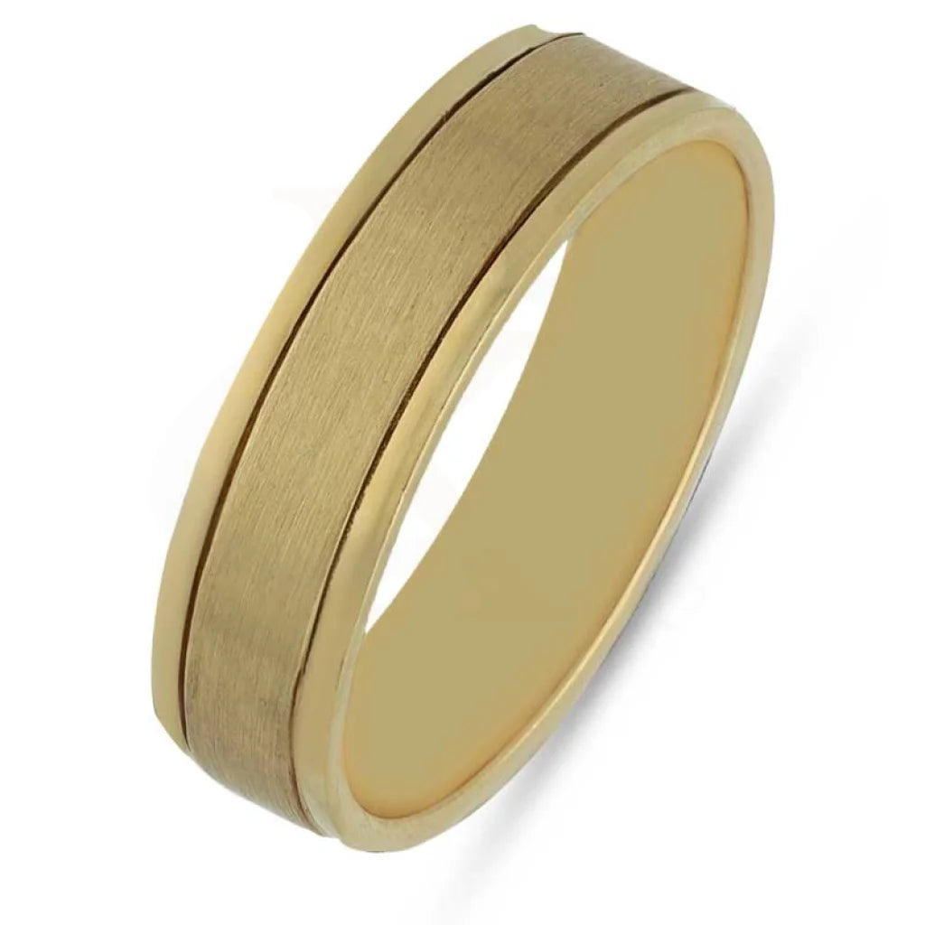 Gold Wedding Band Ring 18Kt - Fkjrn18K3807 Rings