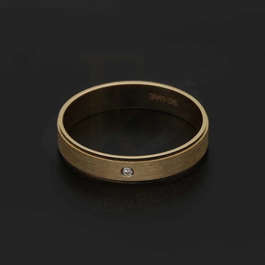 Gold Wedding Band Ring 18Kt - Fkjrn18K3808 Rings