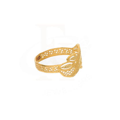 Gold Zirconia Ring 21Kt - Fkjern18Km8410 Rings