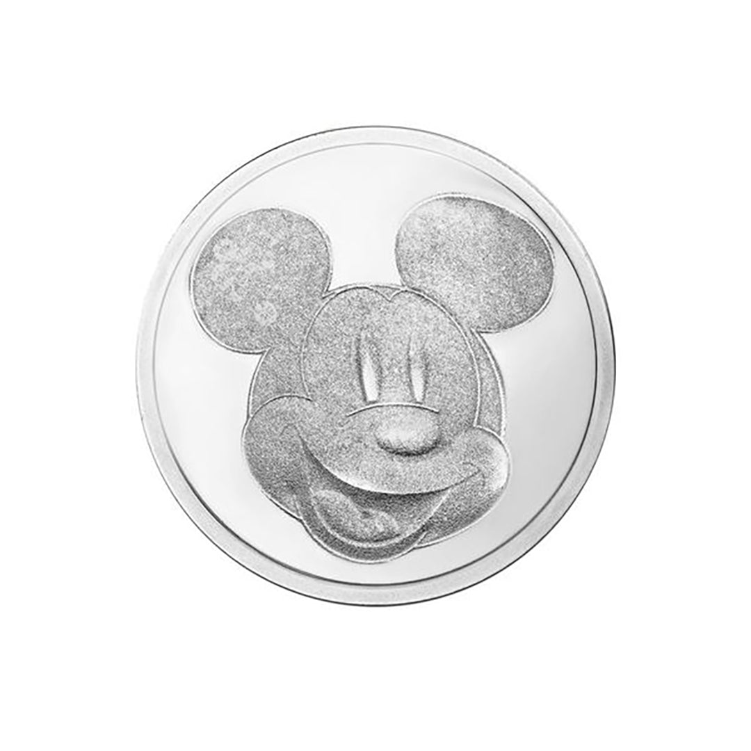 Disney Mickey Silver Coin 999.0 Silver - FKJCONSLM9868