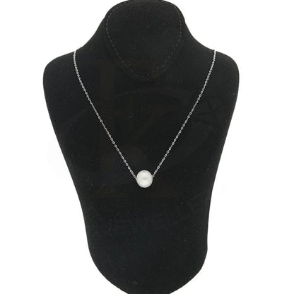 Pearl Necklace In 18Kt White Gold - Fkjnkl18K2143 Necklaces