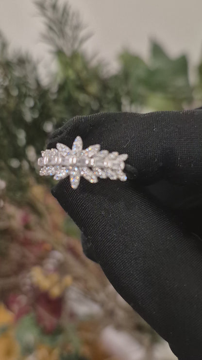Sterling Silver 925 Crown Ring - FKJRNSL11046