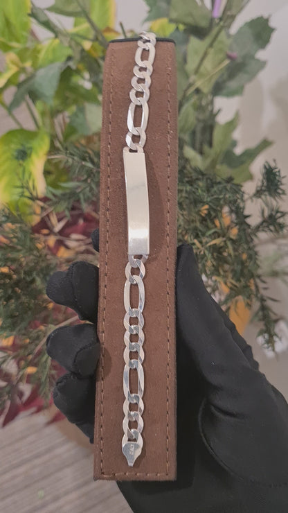 Sterling Silver 925 Plate Cuban Bracelet - FKJBRLSL10671