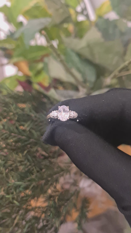 Sterling Silver 925 Elegant Promise Ring - FKJRNSL10795