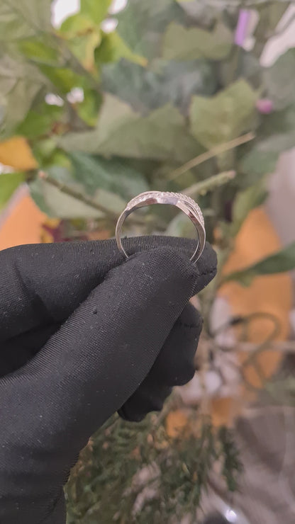 Sterling Silver 925 Infinity Loop Ring - FKJRNSL10754