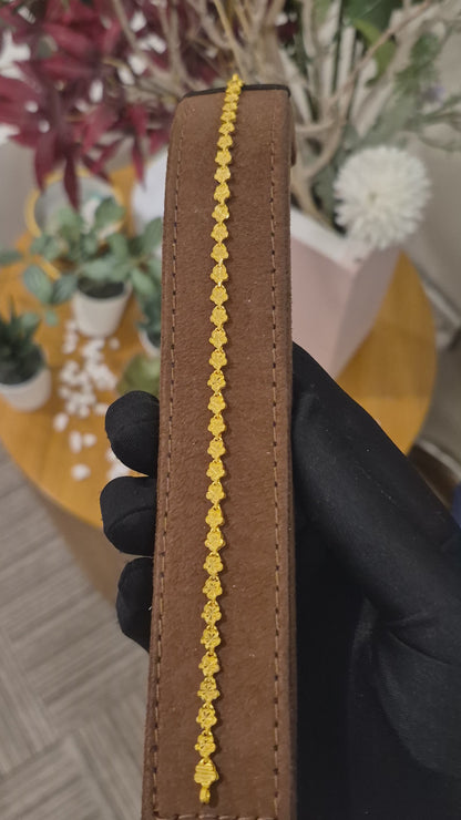 Gold Turkish Bracelet 21KT - FKJBRL21KM11688