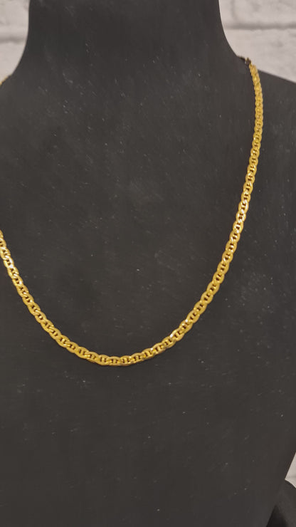 Gold Classic Gold Link Chain 21KT - FKJCN21KM12268