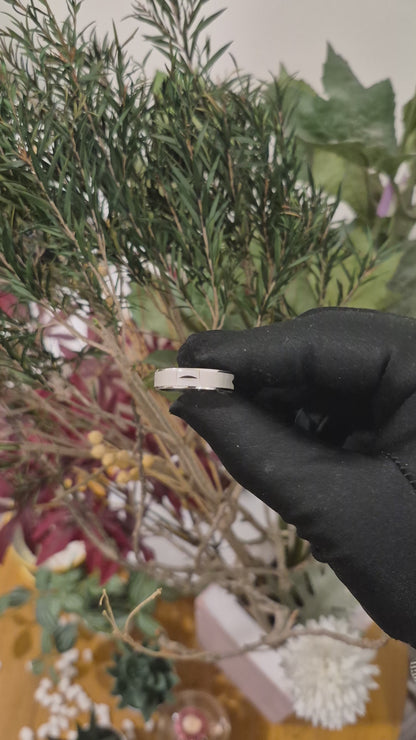 Sterling Silver 925 Accent Panel Ring - FKJRNSL11061