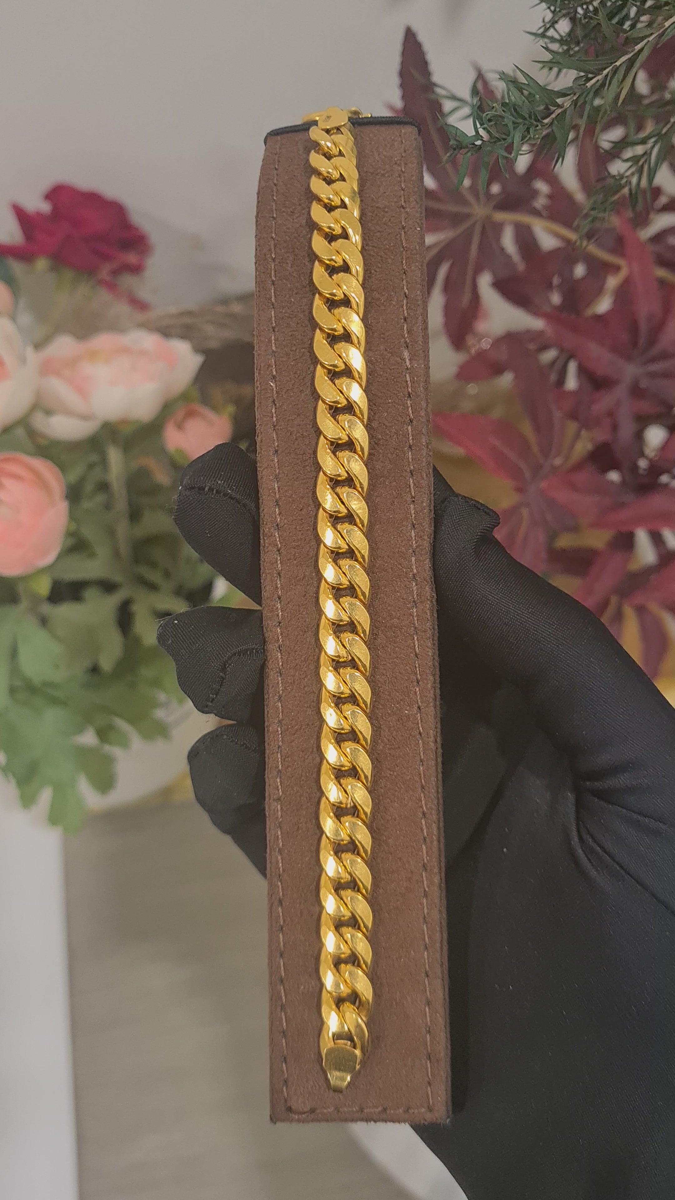 سوار ذهبي عيار 21 قيراطًا - FKJBRL21KM10489