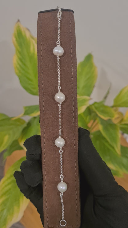 Sterling Silver 925 Bead Bracelet - FKJBRLSL10532