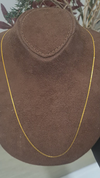 Gold Classic Link Chain 21KT - FKJCN21KM10501