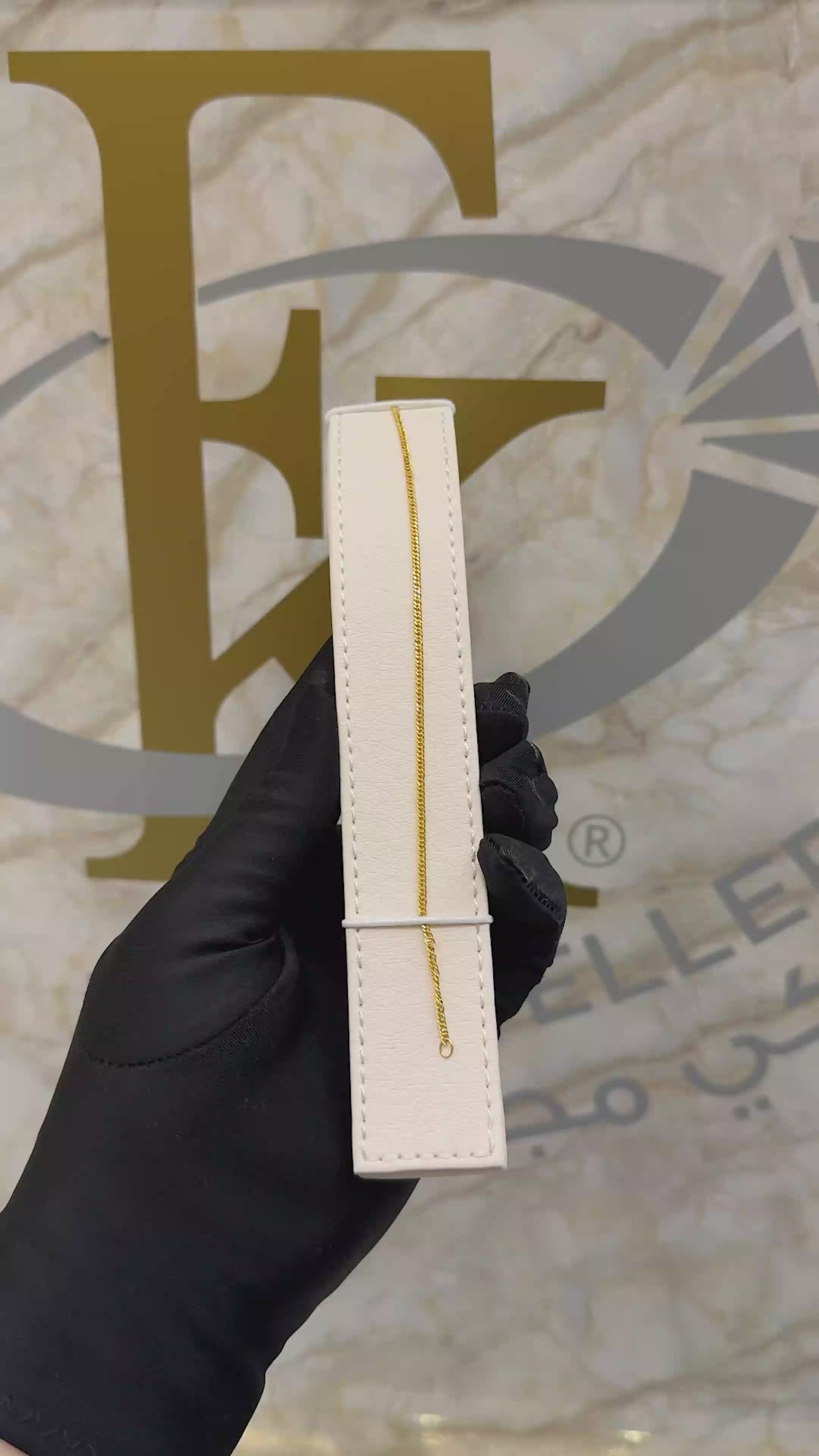 Gold Rope Bracelet 21KT - FKJBRL21KM8365