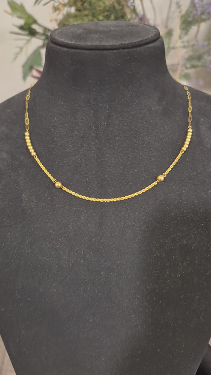 Gold Classic Chain 21KT - FKJCN21KM11738
