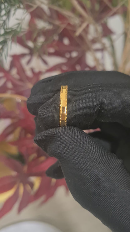 Gold Classic Band 21KT - FKJRN21KM10469