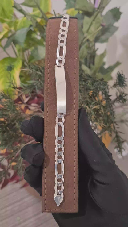 Sterling Silver 925 Plate Cuban Bracelet - FKJBRLSL10671