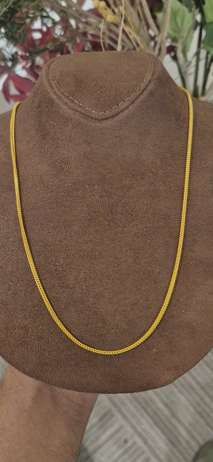 Gold Classic Link Chain 21KT - FKJCN21KM11579