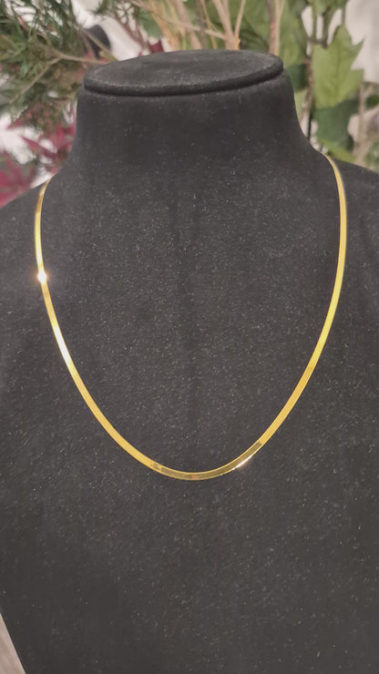 Gold Snake Chain 21KT - FKJCN21KM11691