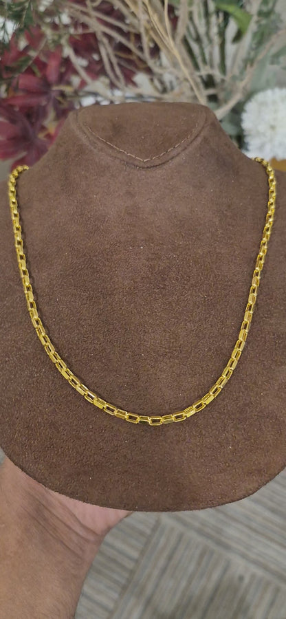 Gold Open Link Chain 21KT - FKJCN21KM11583