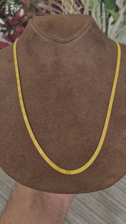 Gold Box Style Chain 21KT - FKJCN21KM11582
