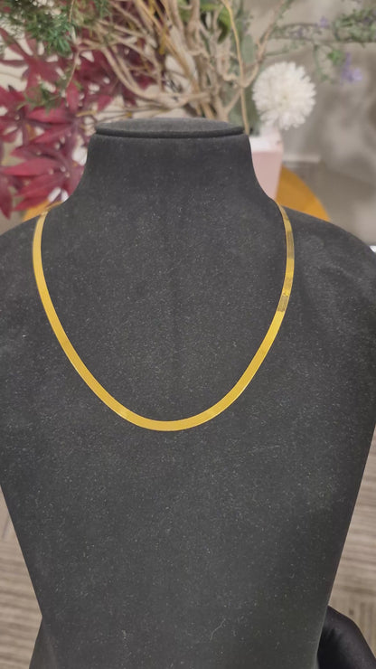 Gold Snake Chain 21KT - FKJCN21KM11838