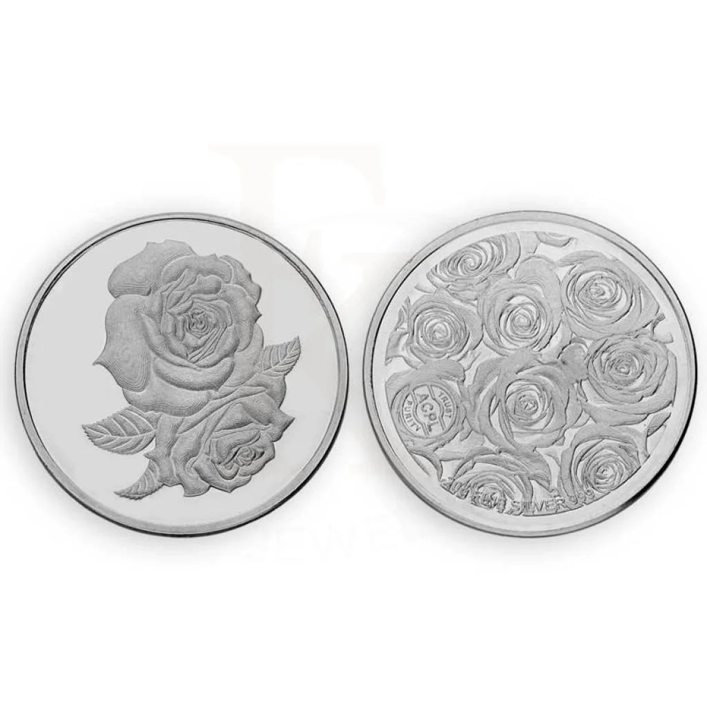 Silver 20 Grams Rose Coin In Fine 999 - Fkjconsl3108 Bars