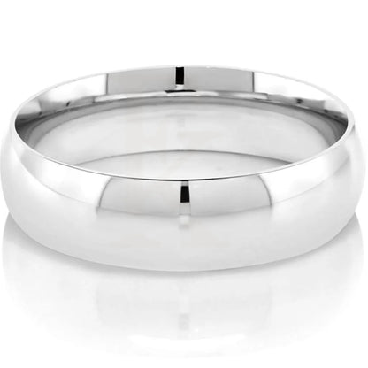 Silver 925 Couple Wedding Ring - Fkjrn1323 Rings