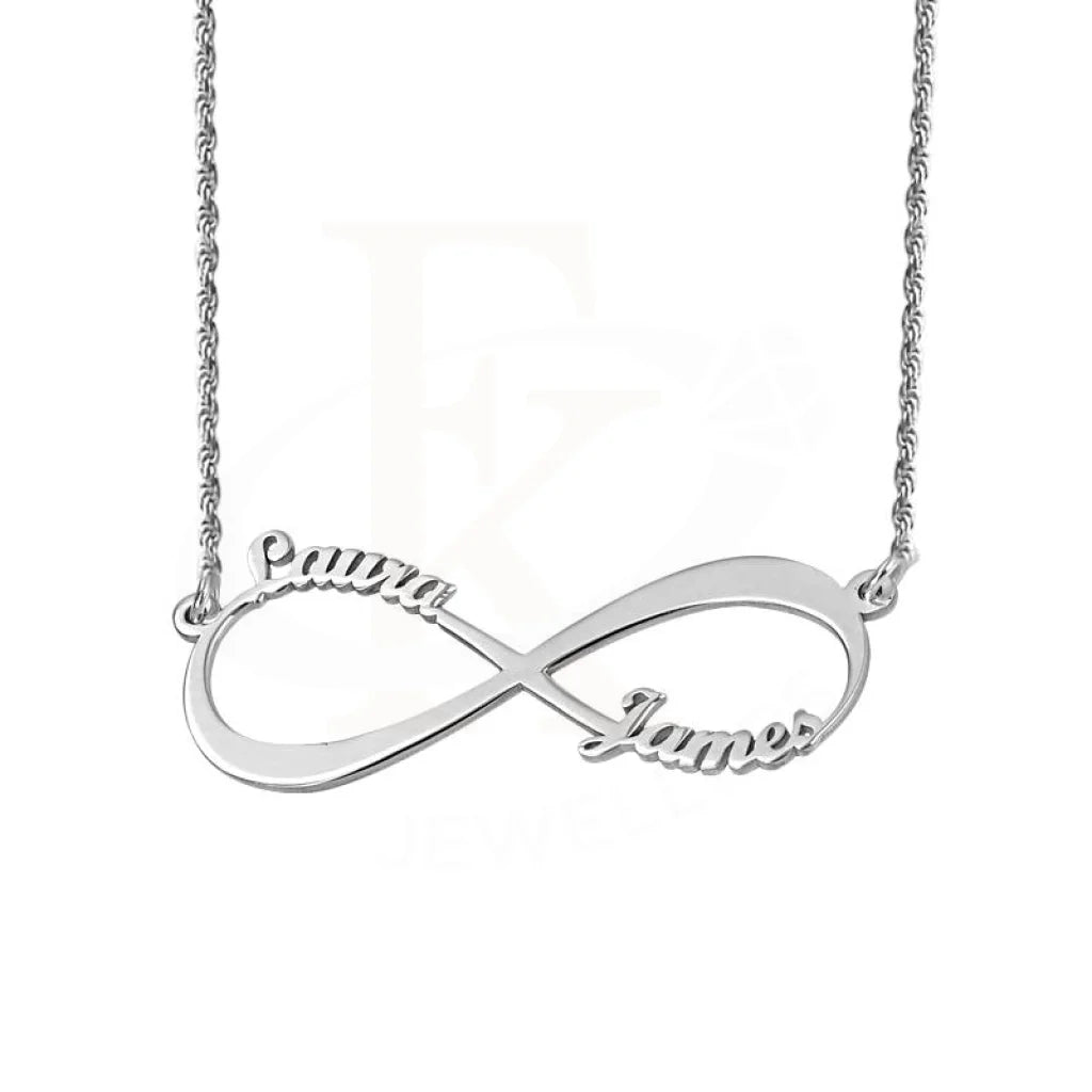 Silver 925 Infinity Name Necklace - Fkjnkl1916 Type 1 Necklaces