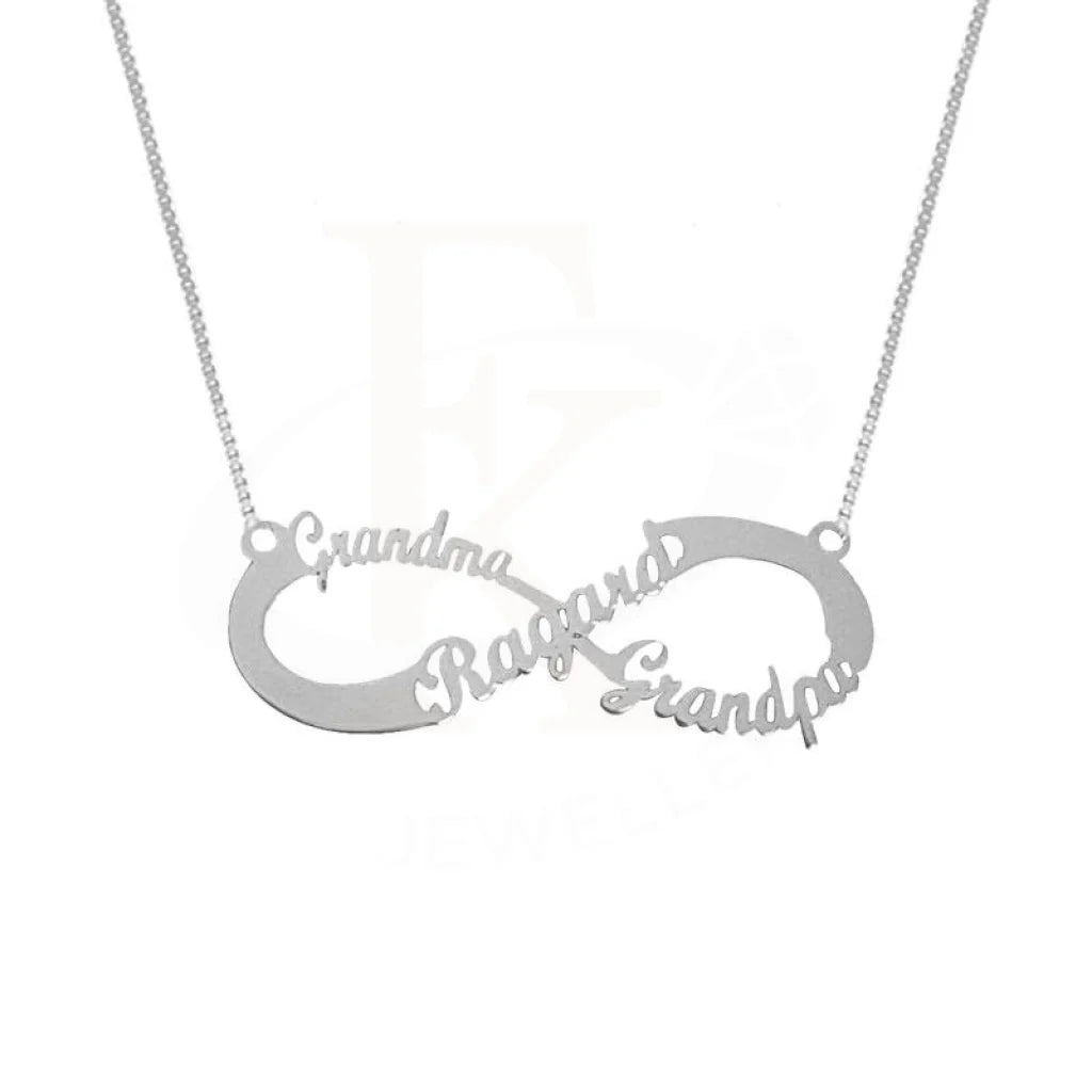 Silver 925 Infinity Name Necklace - Fkjnkl1932 Type 2 Necklaces
